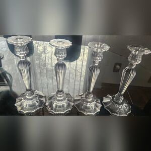 Mikasa candle holders.